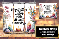 LUXURIOUS 20oz Tumbler Artwork , Girl Quote Product Image 1