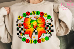 Black History Month PNG, My History Is Strong, Afro American Product Image 4