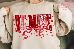 Be Mine Png, Valentine's Day Png, Coquette Bow Png Product Image 6