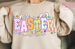 Happy Easter Png, Easter Bunny Png, Coquette Egg png Product Image 4