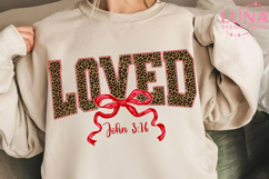 Leopard Love Png, Mama Valentine Png, Leopard Valentine Png Product Image 6