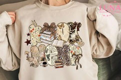 Retro Bookish Trendy Book Lover Sublimation Digital Design Product Image 6