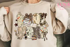 Retro Bookish Trendy Book Lover Sublimation Digital Design Product Image 6
