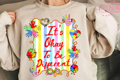 It's Okay To Be Different Png, Autism Accept Understand Love Product Image 5