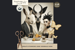 Dark Whimsy Stories Digital Papers for Junk Journals Product Image 15