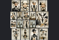 Dark Whimsy Stories Digital Papers for Junk Journals Product Image 8