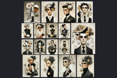 Dark Whimsy Stories Digital Papers for Junk Journals Product Image 9