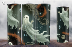 4 Halloween Tumbler Wrap Sublimations, 20 oz Product Image 4