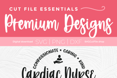 Cardiac Nurse svg, a Cardiologist heart nursing team design Product Image 5