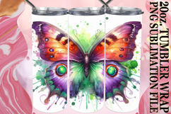 JOYFUL ESCAPES 20oz TUMBLER WRAP, Butterfly Product Image 1