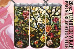 Radiant Stained Glass Tumbler Delights Product Image 1