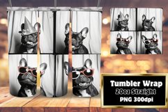 Playful Pup Art for Tumblers Product Image 1