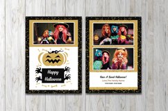 Halloween Greeting Card , Ms Word &amp; Photoshop Template Product Image 1