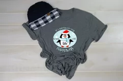 Christmas Penguin Print | Christmas Puns | Funny Quote Product Image 3