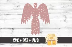 Distressed Angel - Remembrance - Christmas SVG PNG DXF Files Product Image 2