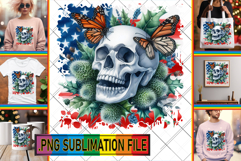 Fun TOTE BAG Ideas Magic, Skull USA Product Image 1