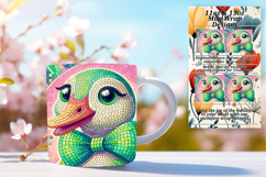 EYE-CATCHING 11oz Mug Wrap PNG , Goose Product Image 1