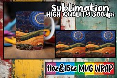 Stunning Nature Scenes Tumbler Wrap Sublimation 20oz Product Image 1