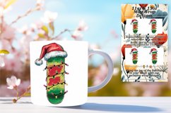 Trendy 11oz Mug Wrap Png Design , Holiday Product Image 1