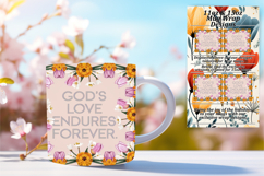 Chic 15oz Mug Wrap Png Design , Religious Product Image 1