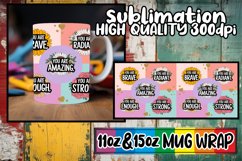 Cozy afternoons sublimation mug wrap, Quote Product Image 1