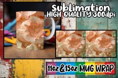 Whimsical Harmony 3D Mug Wrap, 11oz 15oz Sublimation Product Image 1