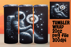 20oz Tumbler Artwork for Every Occasion , Astronaut Product Image 1