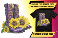 Blossom Burst: Spring Watercolor Sublimation Product Image 1