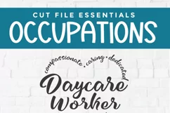 Daycare worker svg for early childhood or childcare workers Product Image 5