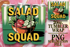 RADIANT REFLECTIONS 20oz TUMBLER WRAP, Retro Food Product Image 1