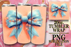 Cheerful Days 20oz tumbler wrap, Christmas Product Image 1