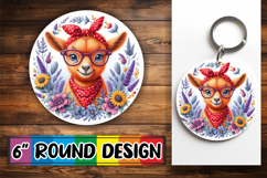 Sublimation Car Coaster Magic, Cute Animals Product Image 1