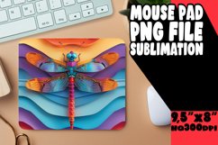 Colorburst Lively Radiant Mouse Pad, Sublimation Product Image 1