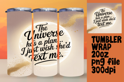 RADIANT 20oz Tumbler Wrap for Personal Use , Girl Quote Product Image 1