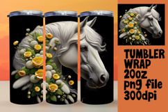 Sublimation Ready 20oz Design Files , Horse Product Image 1
