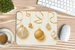 Happy New Year PNG Mouse Pad,Festive New Year's Eve 2026 PNG Product Image 1