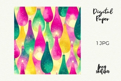 4 Lava Lamp Pattern Retro Groovy Disco Christmas Background Product Image 3