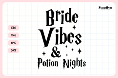 Wizard Bachelorette Party Saying SVG | Potion Nights Product Image 3