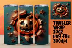 CREATIVE 20oz Tumbler Design for Gifts , 3D Pumpkin Product Image 1