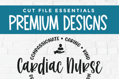 Cardiac Nurse svg, a Cardiologist heart nursing team design Product Image 6