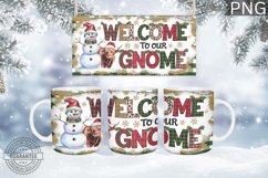 Christmas Mug Wrap Design - Christmas Snowman Sublimation Product Image 4
