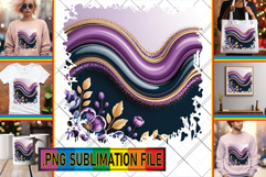 Charming Tote Bag Gift Ideas PNG, Pattern Product Image 1