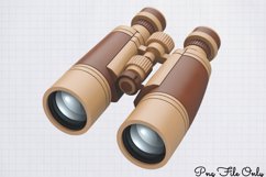 Watercolor Safari Adventure Clipart PNG Product Image 1