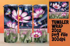Charming 20oz Tumbler Design , Flowers Product Image 1
