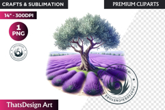Lavender Clipart PNG, Purple flower arrangement sublimation Product Image 1