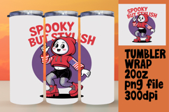 Custom 20oz Tumbler Graphics , Funny Ghost Product Image 1
