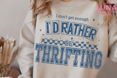 I’d Rather Be Thrifting PNG, thrift aesthetic shirt design Product Image 5
