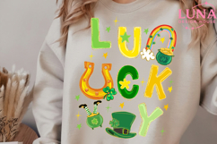 Lucky Shamrock Png, Lucky PNG St Patrick’s Day Png Product Image 2
