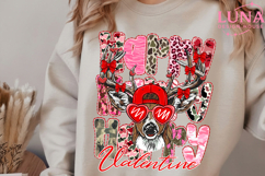 Valentine Buck PNG: Boys Valentines Retro Hunting Shirt Png Product Image 5