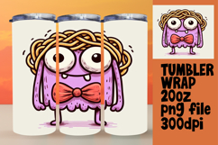 CUSTOMIZED PNG for 20oz Tumbler , Monster Product Image 1